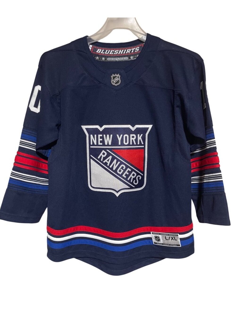 Artemi Panarin New York Rangers NHL Jersey L/XL Player Replica 10 Official